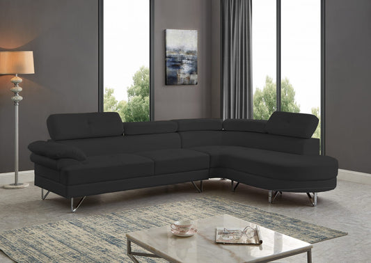 2800 Leather Sectional